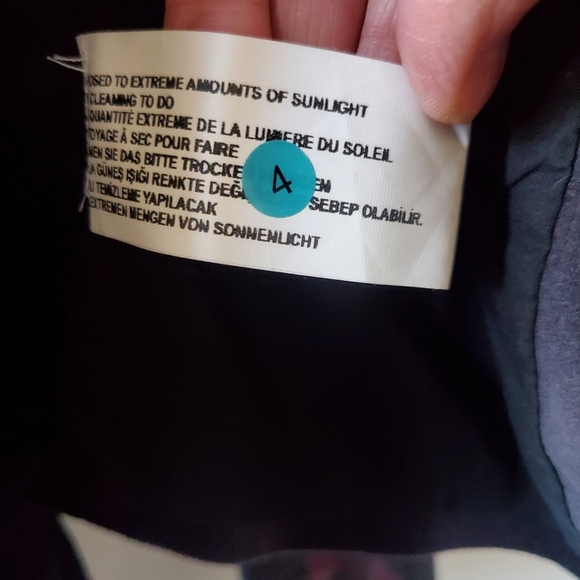 ANGELS  NEVER DIE sweater jacket. Size 1-seems bigger, see measurements - Picture 11 of 14